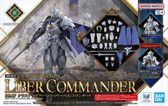 Bandai adds the "Class Up Armor (Liber Commander)" to their "30MF (30 Minutes Fantasy)" lineup, where you can create your own fantasy job!

This is a set of armor and weapons that can be "classed up" to a higher-level job by using Armor Cloth (armor replacement).
Combine it with the 30MF Liber Knight to "class up" to the Liber Commander! The elemental core is Water.

[Set Contents]:

Long sword
Halberd
Shield
Armor parts (x1 set)