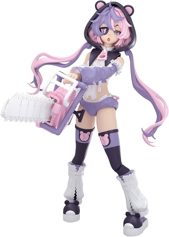 Merunja [Color A] is the newest addition to Bandai's "30MS (30 Minutes Sisters)" figure-kit lineup!

Includes a complete set of parts to build the character, three tampo-printed facial expressions, and weapon parts.
The face parts feature three different tampo-printed expressions; the color-coded interior of the mouth is recreated by separating the parts.