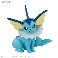 Pre-Order: Expected to ship May 2026

Vaporeon joins the "Pokemon Plamo Collection Quick!!" model-kit lineup from Bandai, which requires no tools and is easy to assemble even for beginners!