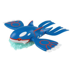 Kyogre joins the "Pokemon Plamo Collection" model-kit lineup from Bandai, which requires no tools and is easy to assemble! The articulated parts allow for awesome poses; the mouth can be displayed open or closed with interchangeable parts