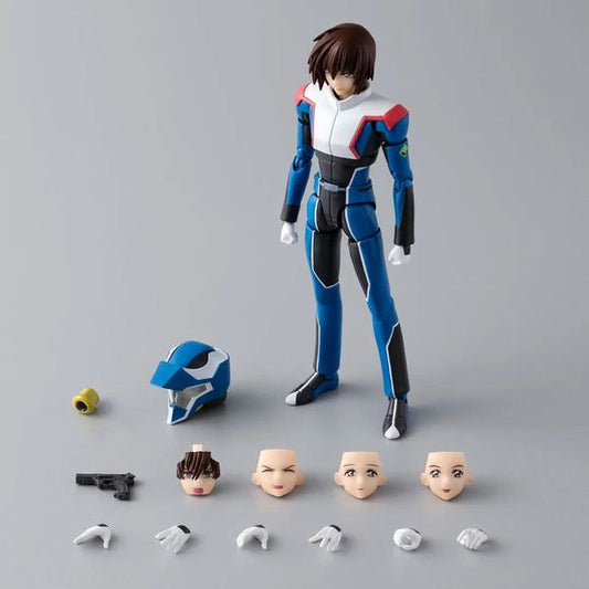 PRE-ORDER: Expected to ship in January 2027.

Kira Yamato (Orb Union Pilot Suit Ver.) joins S.H.Figuarts with an all-new sculpt. Kira Yamato (Orb Union Pilot Suit Ver.) arrives in S.H.Figuarts with a completely new sculpt. Compared with the COMPASS Pilot Suit Ver., the articulation has been improved, allowing for an even wider range of poses. It also includes facial expressions and parts for recreating scenes from the final episode’s battle against Durandal. With newly added interchangeable face parts not i