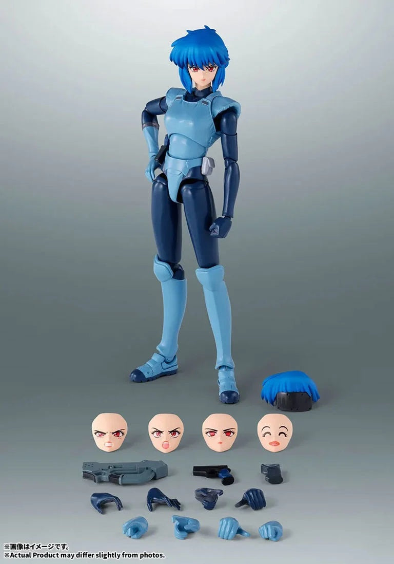PRE-ORDER: Expected to ship in February 2027.

From Ghost in the Shell THE GHOST IN THE SHELL, Motoko Kusanagi joins S.H.Figuarts! At last, Motoko Kusanagi from the globally beloved TV anime Ghost in the Shell THE GHOST IN THE SHELL is here! Along with settings based on the new anime, the figure features an action-packed articulation structure fitting for Motoko Kusanagi, as well as a wide lineup of expressive face parts and optional accessories! 5.5 inches (14cm) tall.

Tamashii Nations Robot Spirits <Side