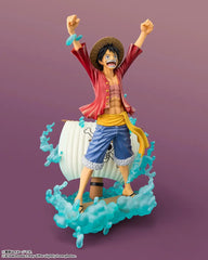 (PRE-ORDER: January 2027) Tamashii Nations Figuarts ZERO STARTune One Piece Monkey D. Luffy Setting Sail for the New World