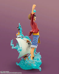 (PRE-ORDER: January 2027) Tamashii Nations Figuarts ZERO STARTune One Piece Monkey D. Luffy Setting Sail for the New World