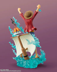 (PRE-ORDER: January 2027) Tamashii Nations Figuarts ZERO STARTune One Piece Monkey D. Luffy Setting Sail for the New World