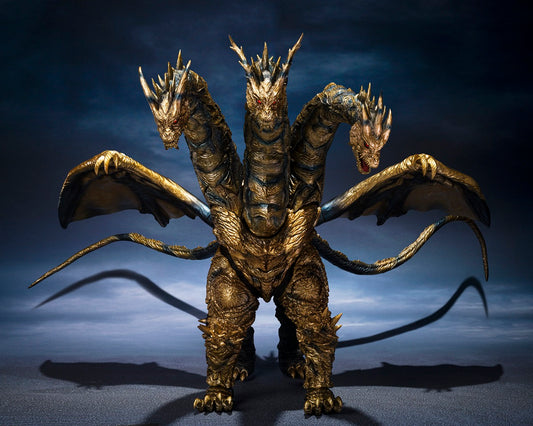(PRE-ORDER: MAY 2027) Bandai Tamashii Nations S.H.MonsterArts Godzilla Final Wars Kaizer Ghidorah Action Figure