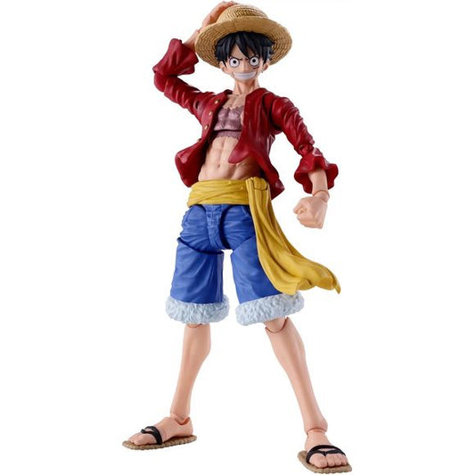 <p><strong>PRE-ORDER: Expected to ship in May 2027.</strong></p>
<p>From <em>One Piece</em> comes Monkey D. Luffy in his post-timeskip “Two Years Later” appearance as an S.H.Figuarts action figure from Bandai Tamashii Nations!</p>
<p>Luffy is recreated as he appears upon entering the New World, with an evolved articulation system designed for dynamic action poses. Soft material is used in key areas to help preserve movement and create more natural-looking poses.</p>
<p>Multiple interchangeable hands, expres