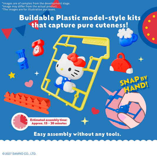 (PRE-ORDER: APR 2027) Bandai Sanrio Characters Snap Scene Welcome Home Blind Box Figure - Box of 8