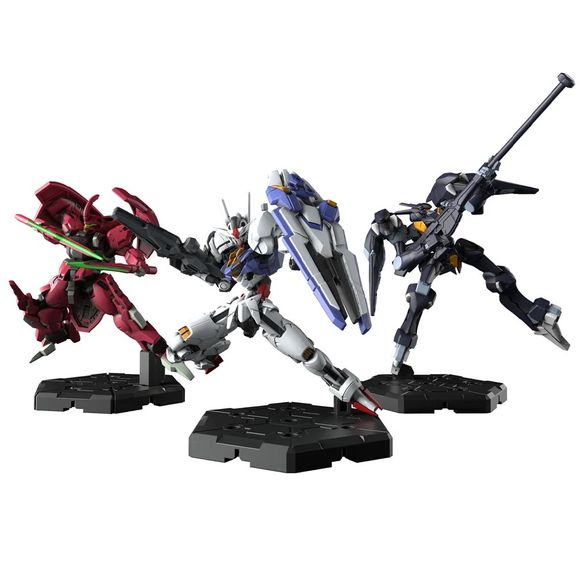 PRE-ORDER: Expected to ship in October 2026
Fans of Witch From Mercury, Assemble! This set features Gundam Aerial, Gundam Darilbalde, Gundam Pharact in unpainted, unassembled form. Put them together, paint them up, and send them into battle as part of any Gundam Assemble scenario you can dream up!
The miniatures stand roughly 5cm tall upon completion (about 2"). 
Enjoy all the fun of tabletop gaming while delving into warfare with friends in true Gundam fashion. To Gundam fans worldwide: Gundam Assemble is