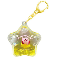 Tsunameez Floating Star Kirby Yellow Water Keychain Figure | Galactic Toys & Collectibles