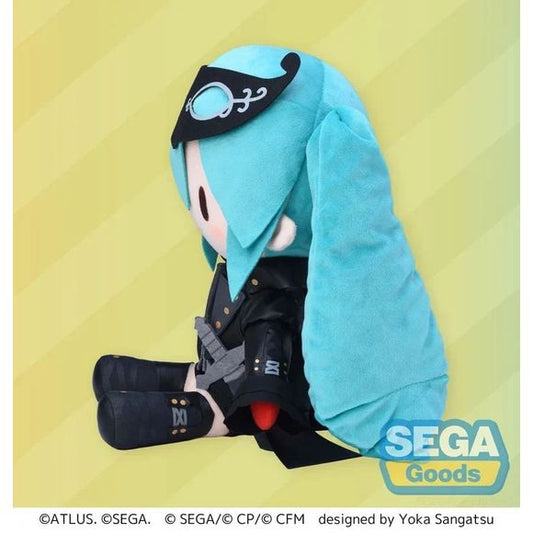 (PRE-ORDER: MAR 2027) Sega Hatsune Miku Colorful Stage x Persona 5 Royal Fuwa Petit Hatsune Miku L Plush