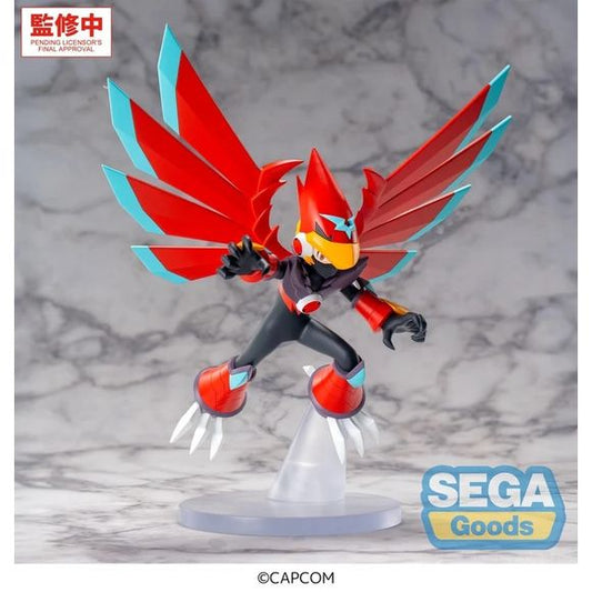 <p><strong>PRE-ORDER: Expected to ship in April of 2027.</strong></p>

<p>From the popular Mega Man Battle Network video game comes the Luminasta Mega Man Falzar Beast figure by Sega! This figure stands around 7.5 inches in height and displays Mega Man in his Falzar Beast form while flying in a popular pose. Don't miss out on adding this figure to your collection! 7.5 inches (19cm) tall.</p>