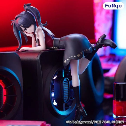 <p><strong>PRE-ORDER: Expected to ship in April of 2027.</strong></p>

<p>From the popular game <em>NEEDY GIRL OVERDOSE</em> comes the <strong>Ame-chan Noodle Stopper Figure</strong> by FuRyu!</p>

<p>Standing approximately <strong>5.51 inches (14 cm) tall</strong>, Ame-chan is depicted in her distinctive dark outfit in a relaxed pose designed to sit along the edge of a shelf, display case, or other surface.</p>

<p>FuRyu's <strong>Noodle Stopper</strong> series combines collectible figure design with a uni