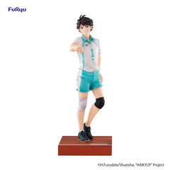 <p><strong>PRE-ORDER: Expected to ship in May 2027.</strong></p>
<p>From the hit volleyball anime <em>Haikyu!!</em> comes Toru Oikawa as a new display figure from FuRyu!</p>
<p>The charismatic Aoba Johsai captain and setter is recreated in a detailed sculpt that captures his recognizable appearance and confident personality. Standing approximately 7.5 inches tall, Oikawa makes a great companion piece to Hajime Iwaizumi and a fun addition to any <em>Haikyu!!</em> collection.</p>
<p><strong>Product Features:<