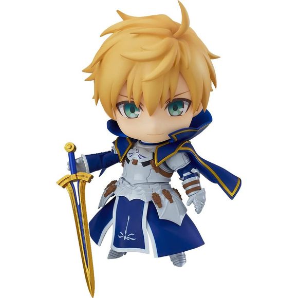 From Orange Rouge. From the popular smartphone game Fate/Grand Order comes a Nendoroid of the Saber class servant, Arthur Pendragon (Prototype)! This special Ascension version includes all the parts that are included with the standard version together with bonus parts for even more display options! He comes with three face plates including a handsome standard expression, a heroic shouting expression as well as a bashful blushing expression. His sword Excalibur with all of its beautiful details is included f