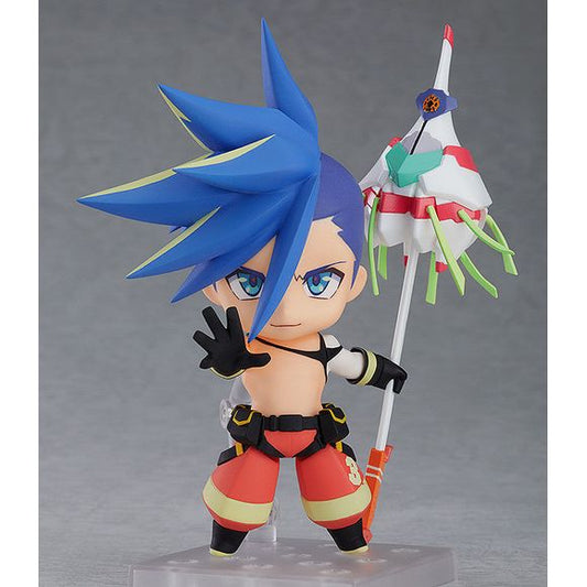 PRE-ORDER: Expected to arrive in November 2020.

"The only thing that should burn is your soul! My soul will burn to extinguish the flames!"

From the anime movie "PROMARE" comes a Nendoroid of the protagonist and member of Burning Rescue, Galo Thymos! Made under complete supervision of character designer Shigeto Koyama, Galo's unique charm has been brought to life! He comes with two face plates including his confident standard expression and a shouting expression. 

His Matoi Gear is included as an o