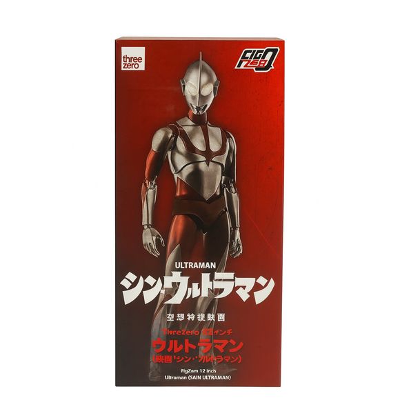 A fully articulated figure standing approximately 12.2 inches tall, made with ABS, PVC, POM, and zinc alloy. It features LED light-up eyes and includes four pairs of interchangeable hands.