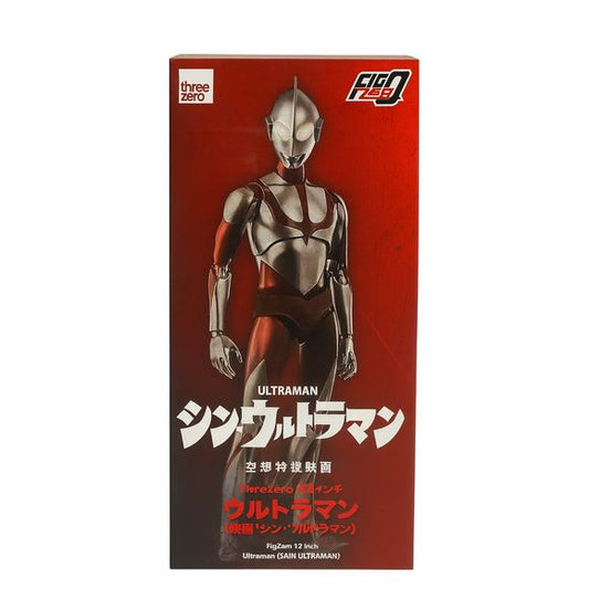 A fully articulated figure standing approximately 12.2 inches tall, made with ABS, PVC, POM, and zinc alloy. It features LED light-up eyes and includes four pairs of interchangeable hands.