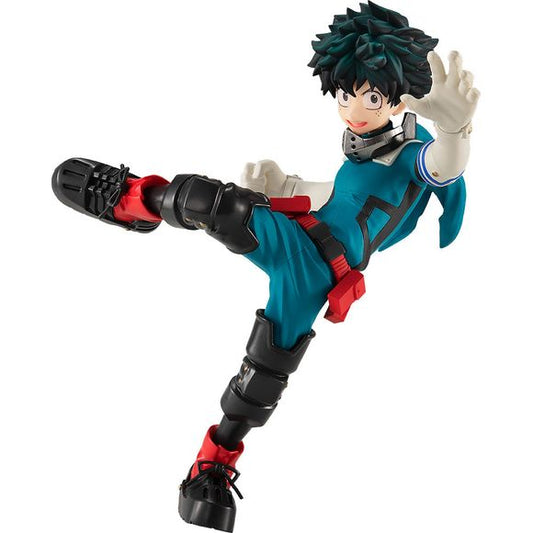 SMASH!!
POP UP PARADE is a series of figures that are easy to collect with affordable prices and speedy releases! Each figure typically stands around 17-18cm in height and the series features a vast selection of characters from popular anime and game series, with many more to be added soon!

From "My Hero Academia" comes a POP UP PARADE figure of Izuku Midoriya in his Costume γ outfit! The figure features Deku right as he unleashes a devastating kick. Be sure to add him to your collection along with POP