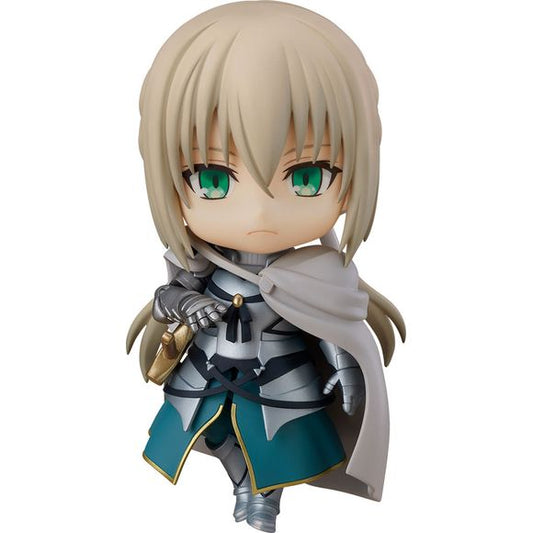 "Switch on, Airgetlám!"

From the anime movie "Fate/Grand Order THE MOVIE Divine Realm of the Round Table: Camelot" comes a Nendoroid of the knight of the round table, Bedivere! He comes with three face plates including a standard expression, a smiling expression and a combat expression. Optional parts include his sword, which can be displayed either sheathed or drawn, along with an alternate version of his silver arm Airgetlám to display him activating his Noble Phantasm, an attacking effect part and his