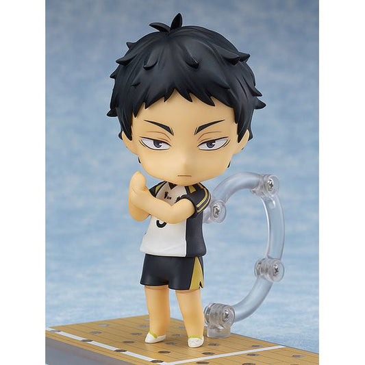 "I'll open up a path."

From the popular anime series and manga Haikyuu!! comes a rerelease of the Nendoroid of the Fukurodani Academy High School volleyball team's vice-captain and setter—Keiji Akaashi! He comes with three face plates of his own including a standard expression, a grinning expression for when he performs a dump attack as well as a fed-up expression for when Bokuto goes into his dejected mode. The set includes a dejected face plate designed for use with Nendoroid Kotaro Bokuto (sold separa