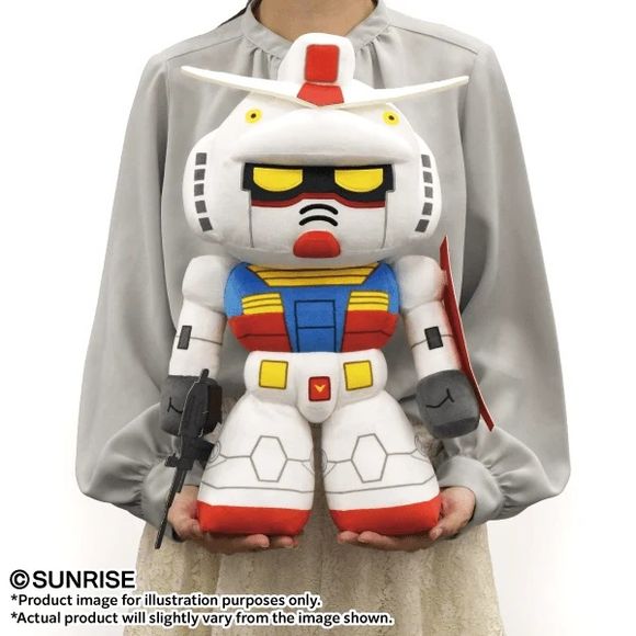 <p><strong>PRE-ORDER: Expected to ship in March 2027.</strong></p>

<p>Bring the legendary RX-78-2 Gundam into your collection in an entirely new form with the <strong>NuiMotions RX-78-2 Gundam Plush</strong> from Bandai Namco Nui!</p>

<p>Inspired by the iconic Mobile Suit from <em>Mobile Suit Gundam</em>, this oversized plush recreates the RX-78-2's instantly recognizable white, blue, red, and yellow color scheme in a soft and playful design.</p>

<p>Part of Bandai Namco Nui's NuiMotions series, the plush