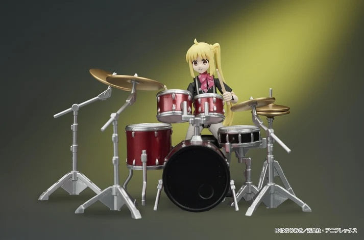 <p><strong>PRE-ORDER: Expected to ship in May of 2027.</strong></p>

<p>Kessoku Band's upbeat drummer and founder Nijika Ijichi from the anime Bocchi the Rock! becomes a pocket-sized articulated DIGACTION figure.</p><p>Nijika comes with a complete drum kit, three interchangeable left hands, two right hands and an alternate face.</p><p>DIGACTION is DIG's compact articulated figure line, with articulation at the neck, shoulders, elbows, waist and knees. Collect the whole Kessoku Band. Approx. 8 cm / 3.1 inche