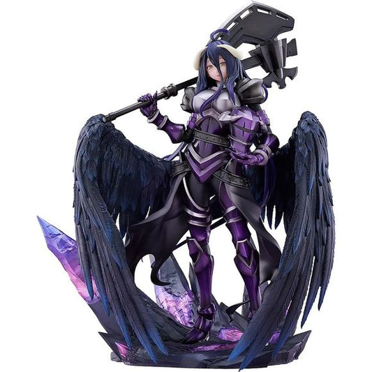 <p><strong>PRE-ORDER: Expected to ship in April 2027.</strong></p>

<p>From <em>Overlord</em> comes the return of Albedo in her imposing Hermes Trismegistus armor as an impressive 1/7 scale figure from DMM Factory!</p>

<p>Unlike Albedo's usual elegant attire, this figure showcases the Overseer of the Floor Guardians outfitted in her massive dark armor. Intricate sculpting and detailed paintwork bring out the layered construction and metallic appearance of the armor while preserving Albedo's unmistakable pr