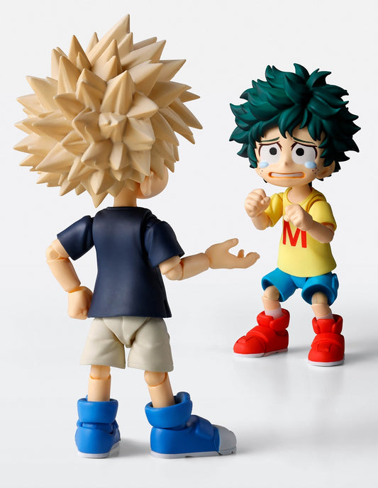 (PRE-ORDER: MAY 2027) Bandai Tamashii Nations S.H.Figuarts My Hero Academia Izuku Midoriya & Katsuki Bakugo -Childhood Set- Action Figure
