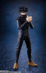 PRE-ORDER: Expected to ship in December of 2026.

Megumi Fushiguro from the TV anime "Jujutsu Kaisen" returns to Bandai's "S.H.Figuarts" action-figure lineup! Fully posable for maximum action, he comes with interchangeable hands to reproduces the poses of the shikigami Tamadog, Nue, and Area Expansion! He also comes with an interchangeable facial expression for S.H.Figuarts Yuji Itadori (not included)! [Figure Size]: Approximately 15cm tall