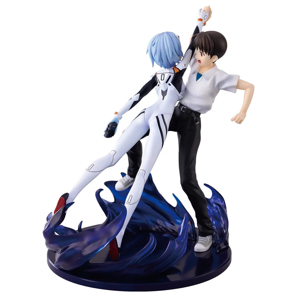 PRE-ORDER: Expected to ship in February of 2027.

Bandai Spirits Ichibansho is proud to announce their newest release Revible Moment Shinji Ikari & Rei Ayanami (Evangelion 2.22)! Standing at approximately 7.9" tall, Shinji & Rei are seen in a popular scene. Be sure to collect this and enhance your display with other incredible Ichibansho figures!

Revible Moment is a new figure line from Ichibansho that features your favorite characters in iconic moments. Relive your favorite scenes with this incredible lin