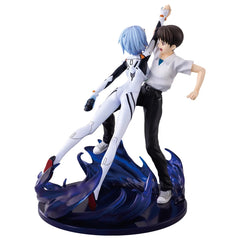 PRE-ORDER: Expected to ship in February of 2027.

Bandai Spirits Ichibansho is proud to announce their newest release Revible Moment Shinji Ikari & Rei Ayanami (Evangelion 2.22)! Standing at approximately 7.9" tall, Shinji & Rei are seen in a popular scene. Be sure to collect this and enhance your display with other incredible Ichibansho figures!

Revible Moment is a new figure line from Ichibansho that features your favorite characters in iconic moments. Relive your favorite scenes with this incredible lin