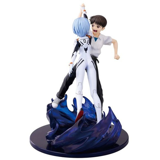 (PRE-ORDER: FEB 2027) Bandai Evangelion 2.22 Revible Moment Ichibansho Shinji Ikari & Rei Ayanami Figure