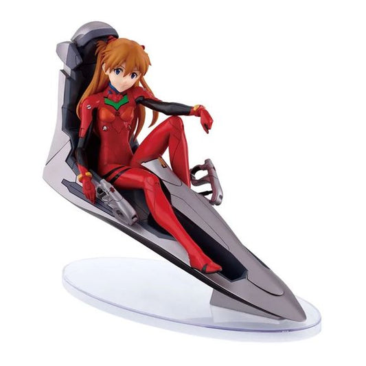 PRE-ORDER: Expected to ship in February of 2027.

Bandai Spirits Ichibansho is proud to announce their newest release Asuka Langley Shikinami (Evangelion 2.22)! Standing at approximately 6.3" tall, Asuka and the cockpit are seen in a popular pose. Be sure to collect this and enhance your display with other incredible Ichibansho figures!