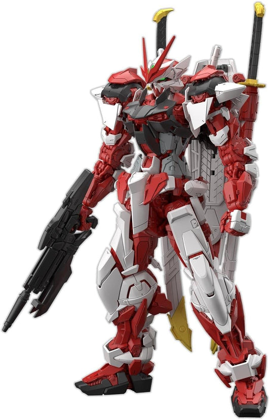 PRE-ORDER: Expected to ship in January-February 2027.

A new Gundam Astray from Mobile Suit Gundam SEED FREEDOM ASTRAY joins the Master Grade lineup, faithfully recreated with extensive newly molded parts and advanced engineering.

Built around a newly designed internal frame, this kit delivers one of the most impressive articulation systems ever featured in an MG Gundam model, allowing for highly natural and dynamic posing. The model incorporates numerous interconnected mechanical gimmicks throughout the b