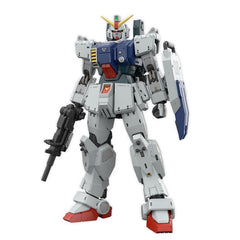 PRE-ORDER: Expected to ship in March 2027.

The Gundam Ground Type from Mobile Suit Gundam: The 08th MS Team joins Bandai Spirits' Real Grade (RG) 1/144 lineup! Featuring completely new sculpting, intricate mechanical detail, and an extensive arsenal, this kit brings the rugged ground-combat Mobile Suit to life with the detail and articulation RG kits are known for.

Specially engineered waist and leg frame structures allow for iconic poses from the series, including kneeling and firing stances. The chest f