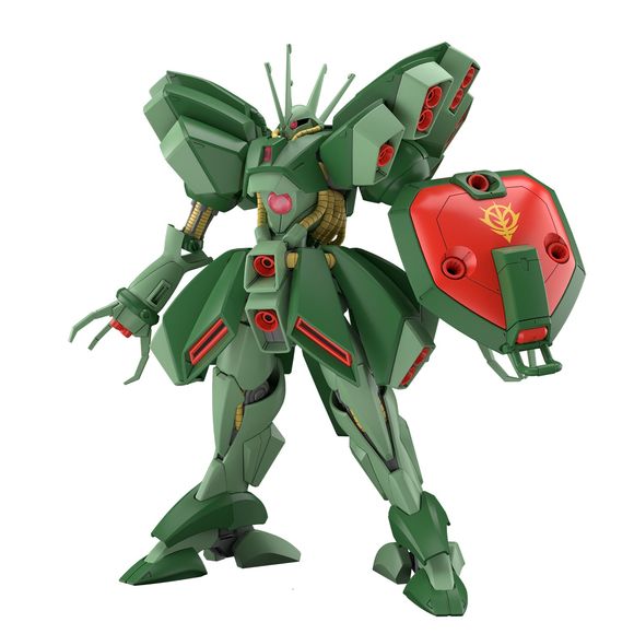 PRE-ORDER: Expected to ship in April 2027.

The distinctive Hamma-Hamma from Mobile Suit Gundam ZZ finally joins Bandai Spirits' High Grade (HG) 1/144 model kit lineup! Known for its unusual design and remote-controlled arm weaponry, this Neo Zeon Mobile Suit is recreated with impressive articulation and a variety of specialized gimmicks.

The arm claws and mono-eye are movable, while pull-out mechanisms in the arms and hip joints provide an expanded range of motion for dynamic posing. The Hamma-Hamma's sig
