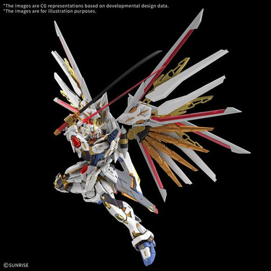 (PRE-ORDER: MAR 2027) Bandai Hobby Gundam SEED Mighty Strike Freedom MGEX 1/100 Scale Model Kit