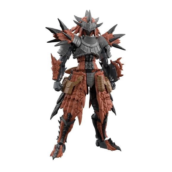 PRE-ORDER: Expected to ship in April 2027.

Bandai Spirits' 30 Minutes Fantasy (30MF) series joins forces with Monster Hunter Wilds for the Rathalos Equipment - Rathalos Series - model kit!

This set features a highly articulated Silhouette base body equipped with armor inspired by the iconic Rathalos. Flexible joints throughout the head, neck, shoulders, torso, and waist provide excellent range of motion, while back-mounted joints allow the shoulder and waist armor to move naturally during dynamic poses.