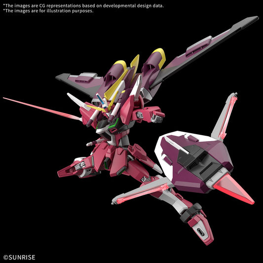 (PRE-ORDER: FEB 2027) Bandai Gundam SEED FREEDOM ZERO HG 1/144 Infinite Justice Gundam & Booster Unit Model Kit