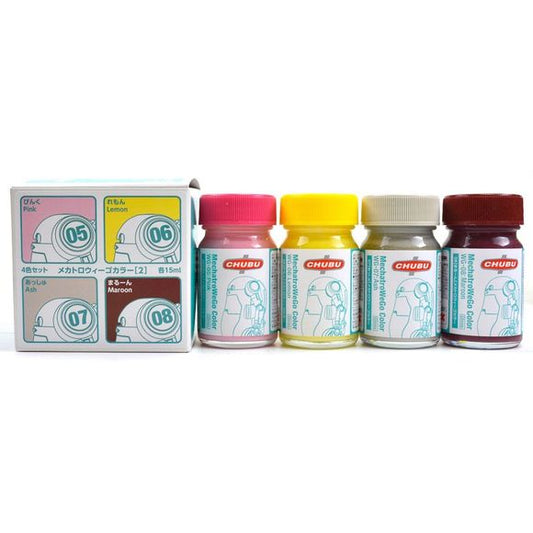 Gaianotes Lacquer based paints are formulated in Japan specifically with the hobbyist in mind. This line of paint features highly pigmented rich, vibrant colors which will bring excellent details to your next project.  Supervised by Kazushi Kobayashi, who created Mechatronics Wego, this color line is perfect for your Mechatro Wego mecha. Powerful and strongly colored, you can take your model to the next level. Volume: 15 ml (0.5 oz).

Continental USA shipping only.  Ground service only.