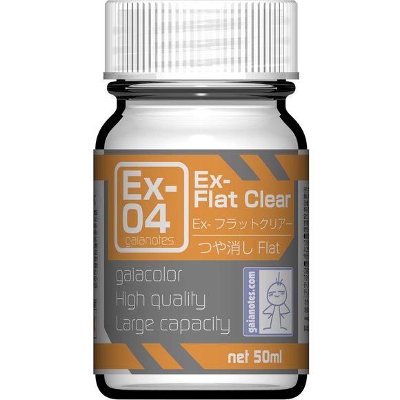 Gaia Notes Color EX EX-04 Ex-Clear Flat Clear 50ml Lacquer Paint Bottle | Galactic Toys & Collectibles
