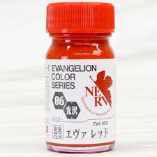 Gaia Notes Evangelion Color EV-06 Eva Red 15ml Lacquer Paint Bottle | Galactic Toys & Collectibles