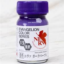 Gaia Notes Evangelion Color EV-13 Eva Purple 15ml Lacquer Paint Bottle | Galactic Toys & Collectibles