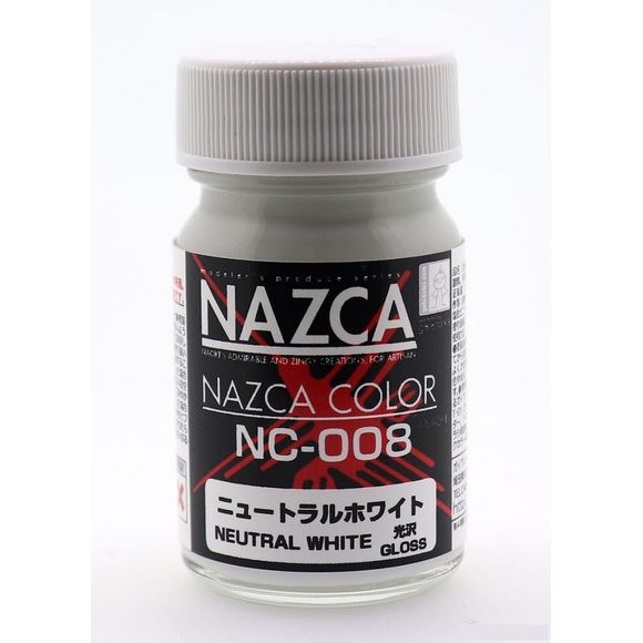Gaia Notes Nazca Color Series NC-008 Neutral White Lacquer Paint 15ml | Galactic Toys & Collectibles