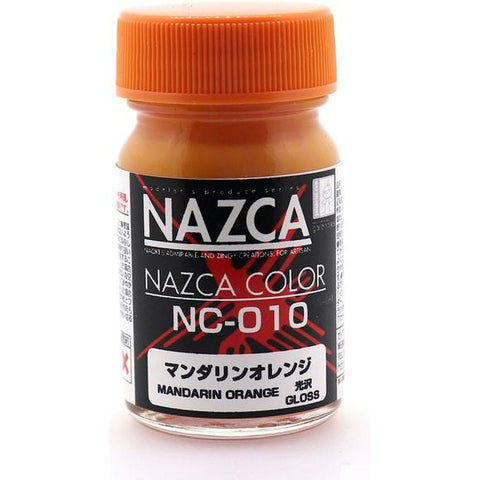 Gaia Notes Nazca Color Series NC-010 Mandarin Orange Lacquer Paint 15ml | Galactic Toys & Collectibles
