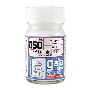 Gaia Color Base Color 050 Gloss Notes Clear White 15ml Lacquer Paint Bottle | Galactic Toys & Collectibles