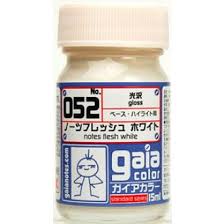 Gaia Color Base Color 052 Gloss Notes Flesh White 15ml Lacquer Paint Bottle | Galactic Toys & Collectibles