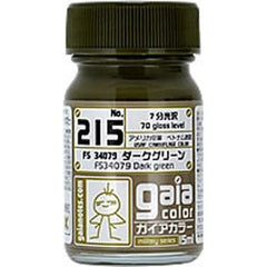 Gaia Notes Military Color Series 215 FS34079 Dark Green 15ml Lacquer Paint | Galactic Toys & Collectibles