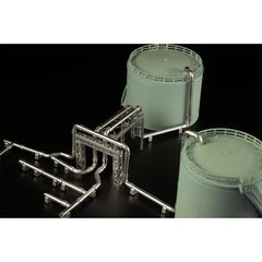 (PRE-ORDER: MAR 2027) PLUM 1/150 Scale Structure Kit Storage Tanks (Rerun) Model Kit